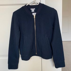 Club Monaco Alexina Knit Jacket, Navy, Medium